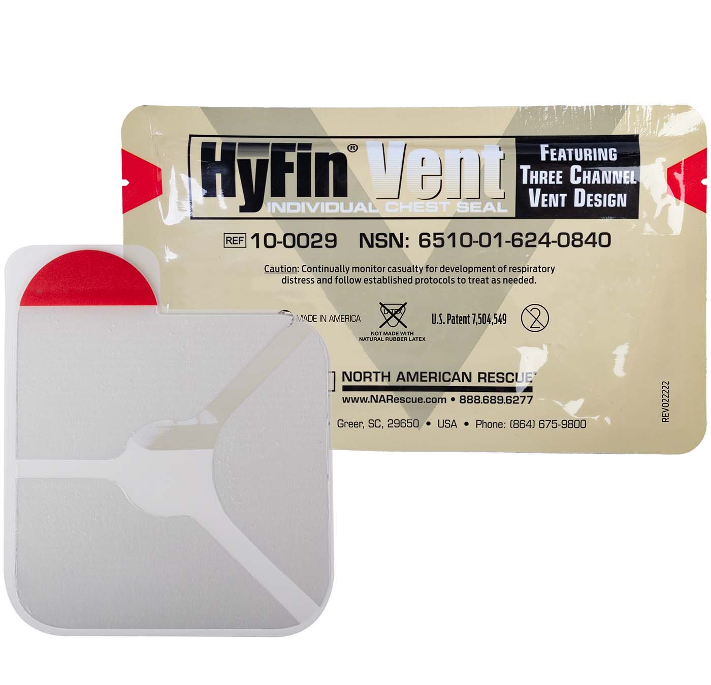 HYFIN VENT CHEST SEAL - INDIVIDUAL