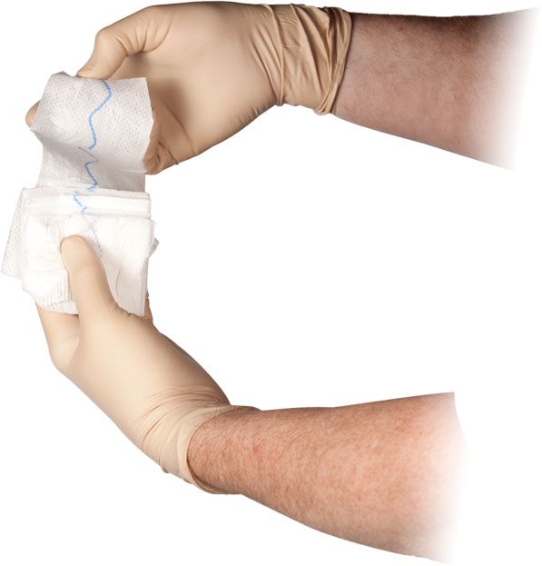 COMBAT GAUZE Z-FOLD HEMOSTATIC