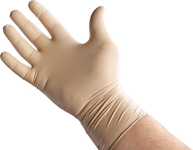 NITRILE EXAM GLOVES (8 mil)